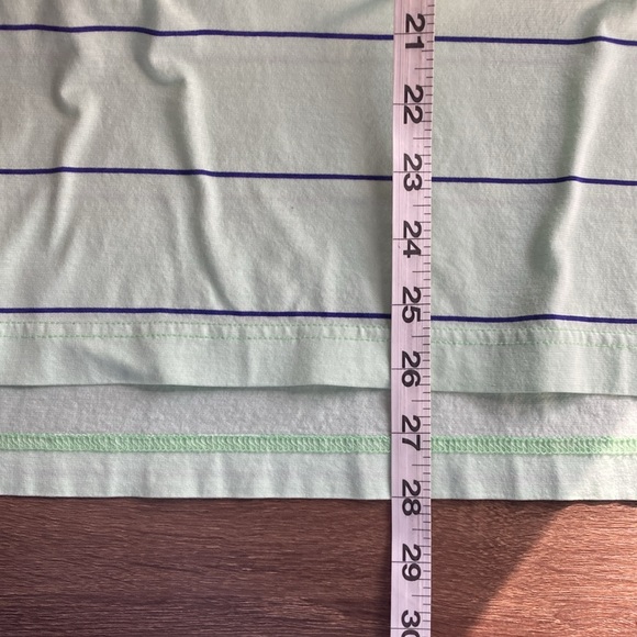 EUC Mens Peter Millar Cotton Mint Green & Purple Medium Golf Polo - Picture 5 of 7